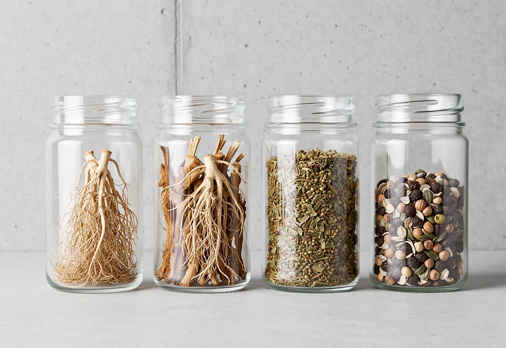 Ilustrasi data dan bahan alami