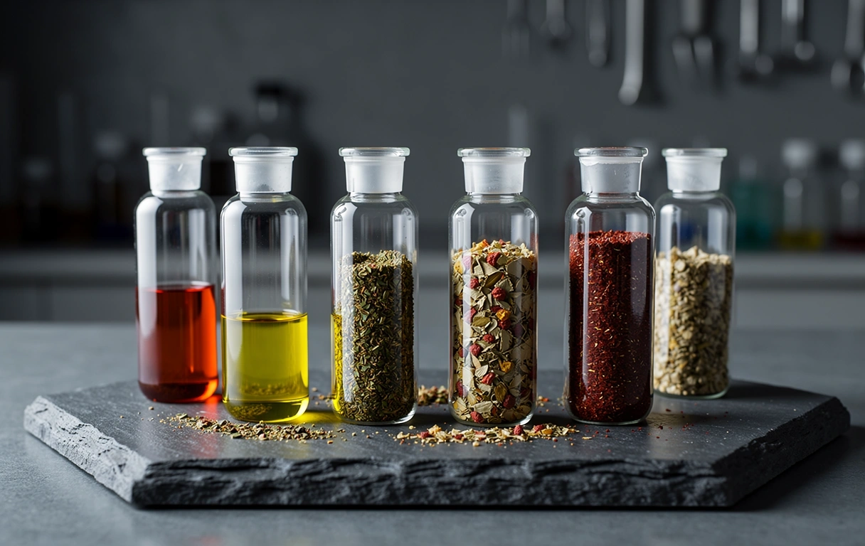 Sampel bahan alami yang diverifikasi